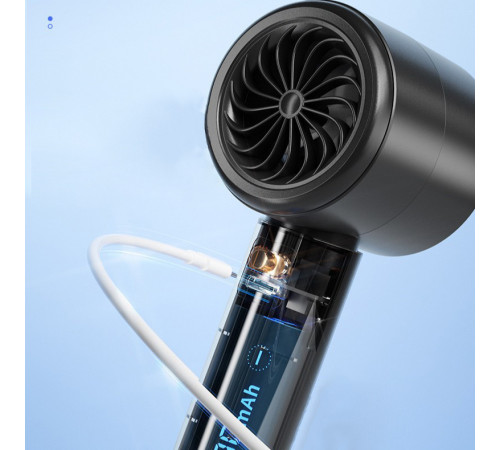 Вентилятор Turbo N68 з цифровим дисплеєм (з вбуд. акум.) (15,0см)