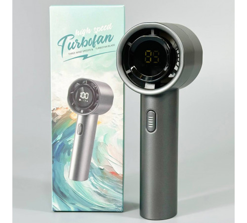 Вентилятор Turbo S29 з цифровим дисплеєм (з вбуд. акум.) (16,0см)