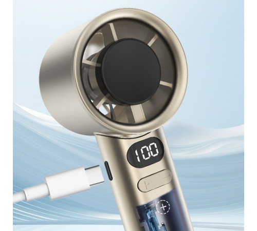 Вентилятор Turbo M11 з цифровим дисплеєм (з вбуд. акум.) (16,0см)