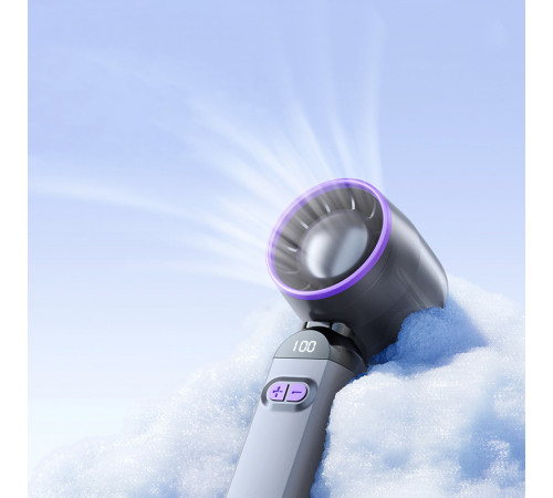 Вентилятор (складний) Turbo F85 з цифровим дисплеєм (з вбуд. акум.) (18,0см)