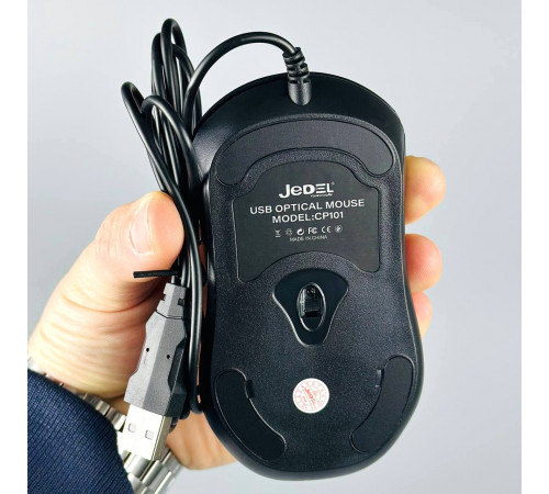 Мишка дротова Jedel CP101 (DPI:800,1200,1600)