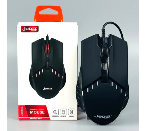Мишка Games дротова Jedel M82 з RGB підсвічуванням (DPI:1000)