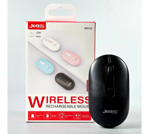 Мишка бездротова Jedel WD133 400mAh (DPI:800,1200,1600)
