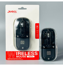 Мишка бездротова Jedel WD131 з 2ма режимами підключення (2,4 ГГц і Bluetooth) 300mAh  (DPI:800,1200,1600)