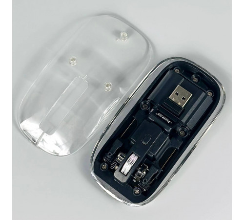 Мишка бездротова Jedel WD131 з 2ма режимами підключення (2,4 ГГц і Bluetooth) 300mAh  (DPI:800,1200,1600)