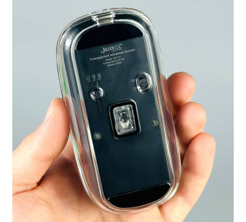 Мишка бездротова Jedel WD131 з 2ма режимами підключення (2,4 ГГц і Bluetooth) 300mAh  (DPI:800,1200,1600)