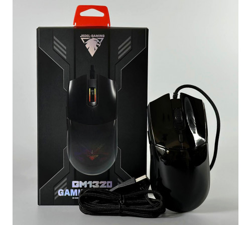 Мишка Games дротова Jedel GM1320 RGB (DPI:1000-7200)