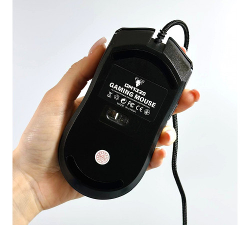 Мишка Games дротова Jedel GM1320 RGB (DPI:1000-7200)