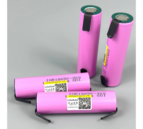 Акумулятор LiitoKala 30Q-N 18650 3000mAh з контактами під паяння