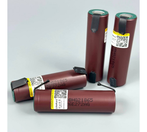 Акумулятор високострумовий LiitoKala HG2-N 18650 3000mAh з контактами під паяння