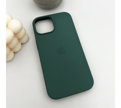 Чохол для смартфона Silicone Full Case AA Open Cam for Apple iPhone 15 46,Pine Green (FullOpeAAi15-46)