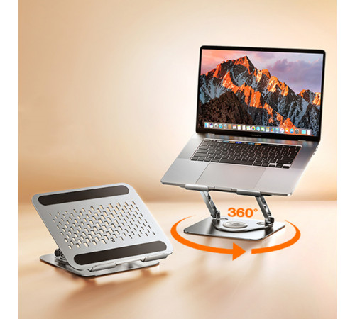 Настільна підставка Remax RM-C09 для ноутбука Rotating folding