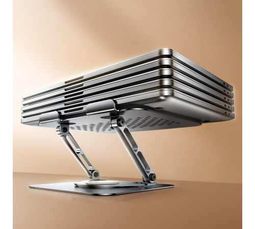 Настільна підставка Remax RM-C09 для ноутбука Rotating folding