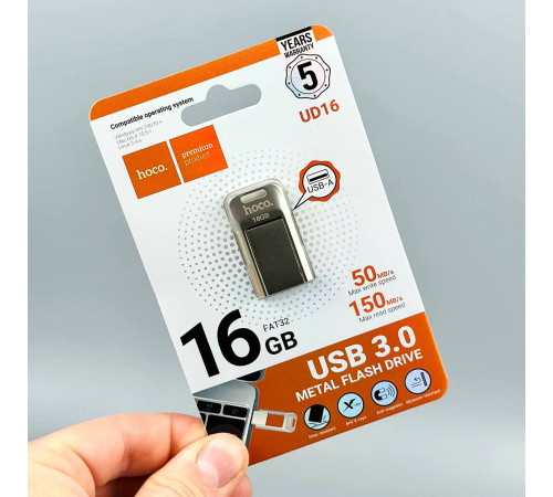 USB флеш Hoco UD16 16Gb Smart USB3.0 Швидкісна