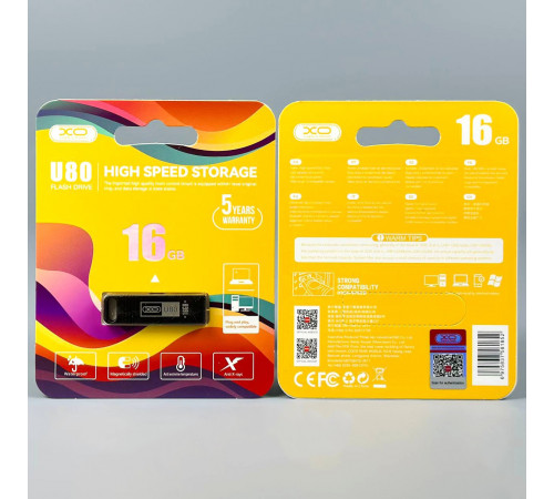USB флеш XO U80 16Gb USB2.0