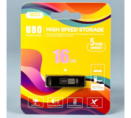 USB флеш XO U80 16Gb USB2.0