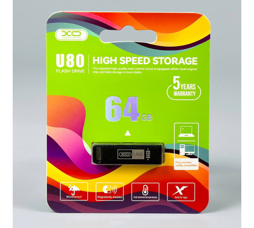 USB флеш XO U80 64Gb USB2.0