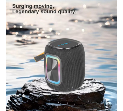 УЦІНКА Портативна колонка Kisonli Q25 RGB 1800mAh (10,8*10,8*13,2 см) (під ремонт)