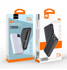 УМБ Power Bank WUW Y139 10000mAh PD22.5W (with cable Type-C+Lightning)