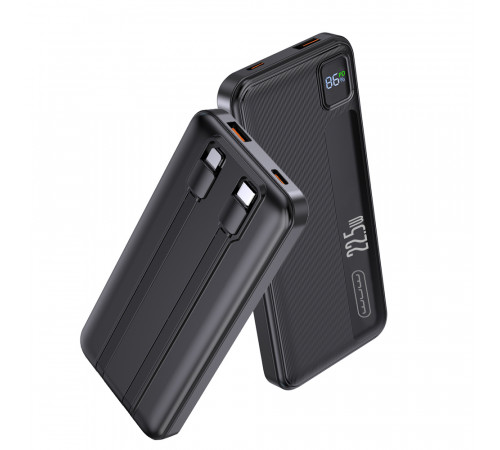УМБ Power Bank WUW Y139 10000mAh PD22.5W (with cable Type-C+Lightning)