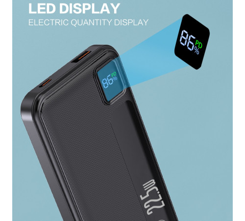 УМБ Power Bank WUW Y139 10000mAh PD22.5W (with cable Type-C+Lightning)