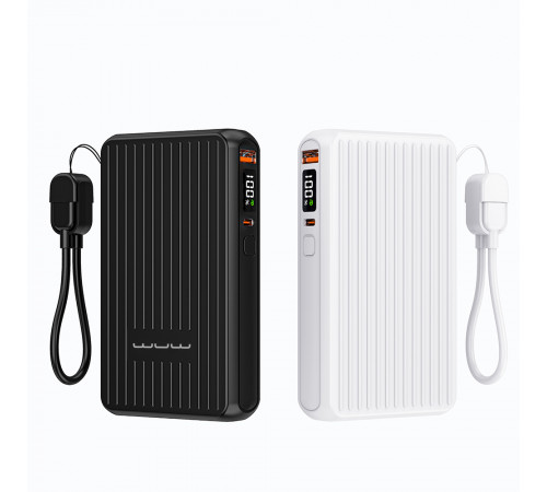УМБ Power Bank WUW Y141 10000mAh PD22.5W (with cable Type-C+Type-C to Lightning)