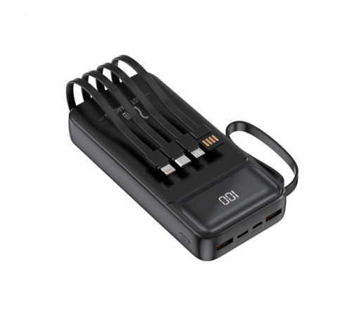 УМБ Power Bank WUW Y200 20000mAh PD22.5W (with cable Type-C+Micro+Lightning+USB)
