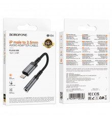 Перехідник Borofone BV24 Graceful Lightning to 3.5mm 0.15m