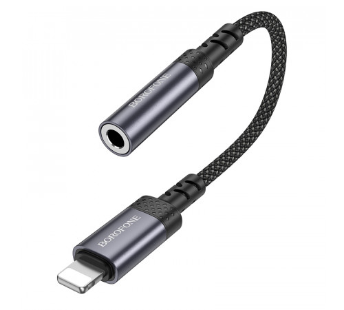 Перехідник Borofone BV24 Graceful Lightning to 3.5mm 0.15m