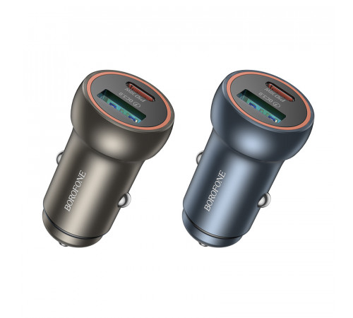 Автомобільний зарядний пристрій Borofone BZ32A Fresh PD30W+QC3.0