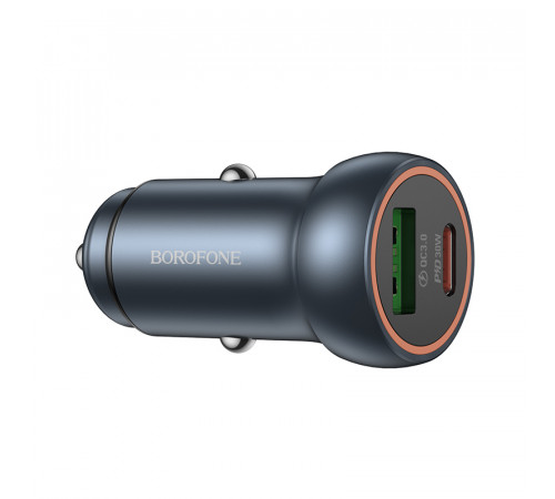 Автомобільний зарядний пристрій Borofone BZ32A Fresh PD30W+QC3.0