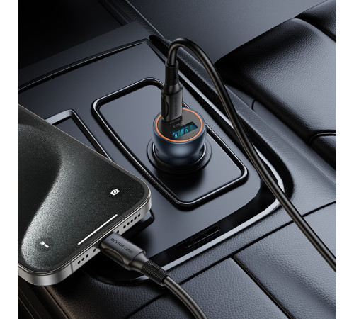 Автомобільний зарядний пристрій Borofone BZ32A Fresh PD30W+QC3.0