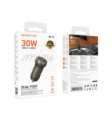Автомобільний зарядний пристрій Borofone BZ32A Fresh PD30W+QC3.0