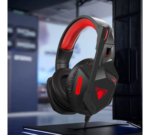 Навушники комп'ютерні дротові Jedel GH-233 Gaming з мікрофоном (2.1m)