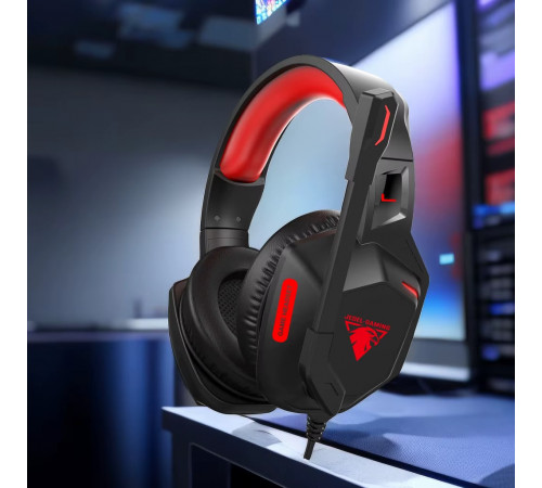 Навушники комп'ютерні дротові Jedel GH-233 Gaming з мікрофоном (2.1m)