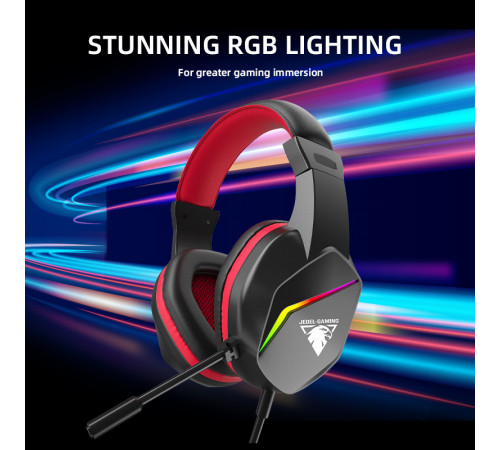 Навушники комп'ютерні дротові Jedel GH269 Gaming з мікрофоном (1.8m)