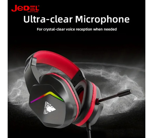 Навушники комп'ютерні дротові Jedel GH269 Gaming з мікрофоном (1.8m)