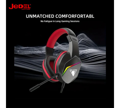 Навушники комп'ютерні дротові Jedel GH269 Gaming з мікрофоном (1.8m)