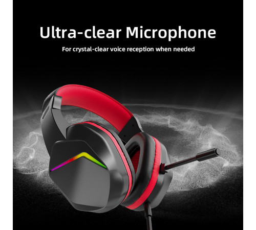 Навушники комп'ютерні дротові Jedel GH269 Gaming з мікрофоном (1.8m)