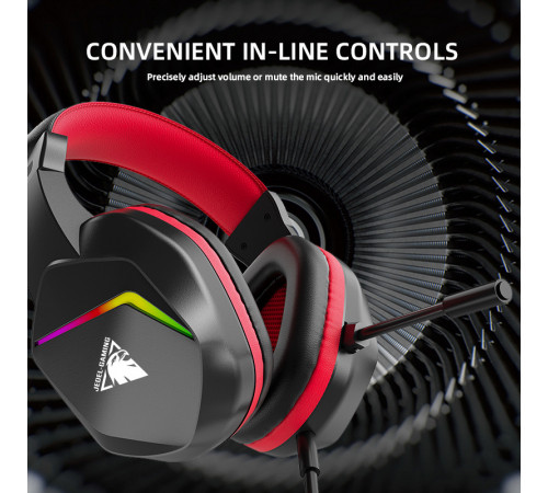 Навушники комп'ютерні дротові Jedel GH269 Gaming з мікрофоном (1.8m)