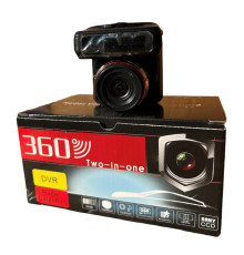 Автомобільний відеореєстратор з АНТИРАДАРОМ та Radar X7 140 градусів, HD 720P 360 2 v 1 (50)