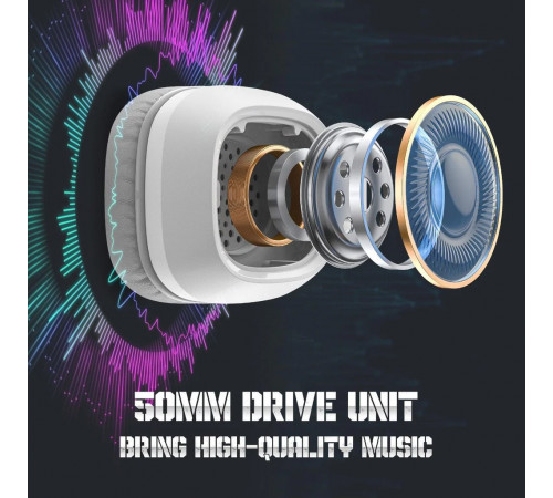 Навушники комп'ютерні Onikuma X22 RGB з мікрофоном