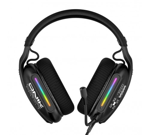 Навушники комп'ютерні Onikuma X12 RGB з мікрофоном