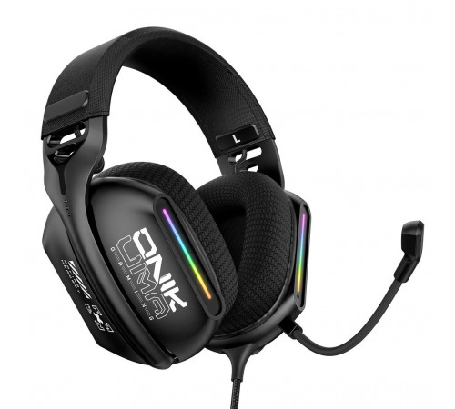 Навушники комп'ютерні Onikuma X12 RGB з мікрофоном