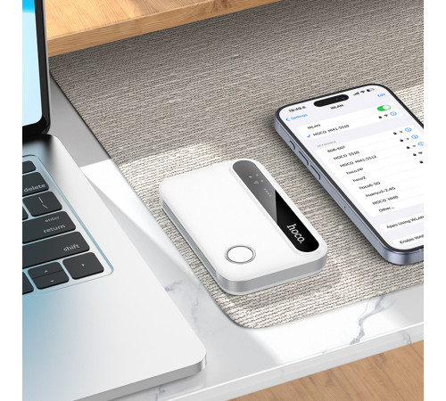 Портативний модем WiFi роутер Hoco HI41 4G, 2.4GHz (WIFI 6), 150Mbps