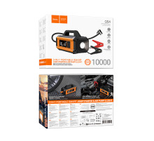 Автомобільний пускозарядний пристрій (компресор) Hoco QS4 10000mAh