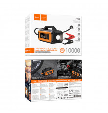 Автомобільний пускозарядний пристрій (компресор) Hoco QS4 10000mAh