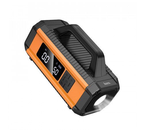 Автомобільний пускозарядний пристрій (компресор) Hoco QS4 10000mAh