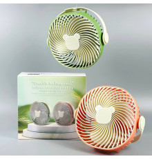 Вентилятор KLW-F9  Mini настільний, підвісний з нахилом (з вбуд. акум.) (17,3cm)