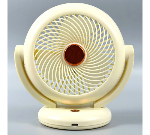 Вентилятор F8 Mini настільний з нахилом (з вбуд. акум.) (17,6сm)